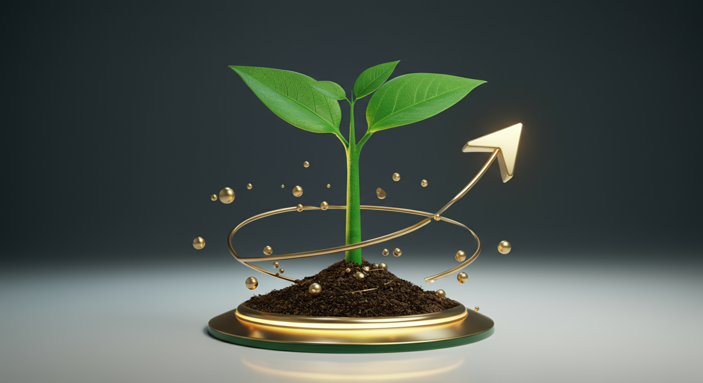 CJ ENM 투자 분석 AI 일러스트