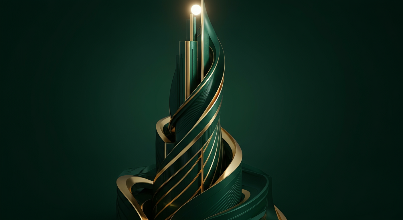 대우건설 투자 분석 AI 일러스트