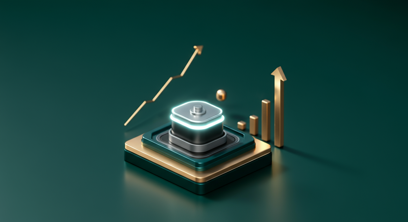 삼성SDI 투자 분석 AI 일러스트