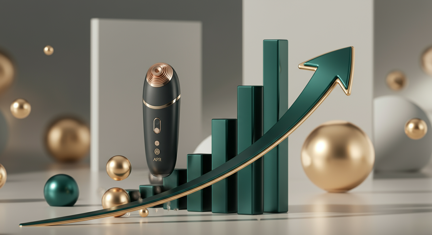 에이피알 투자 분석 AI 일러스트