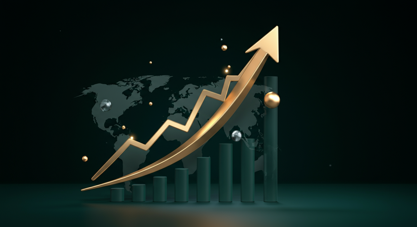 오리온 투자 분석 AI 일러스트