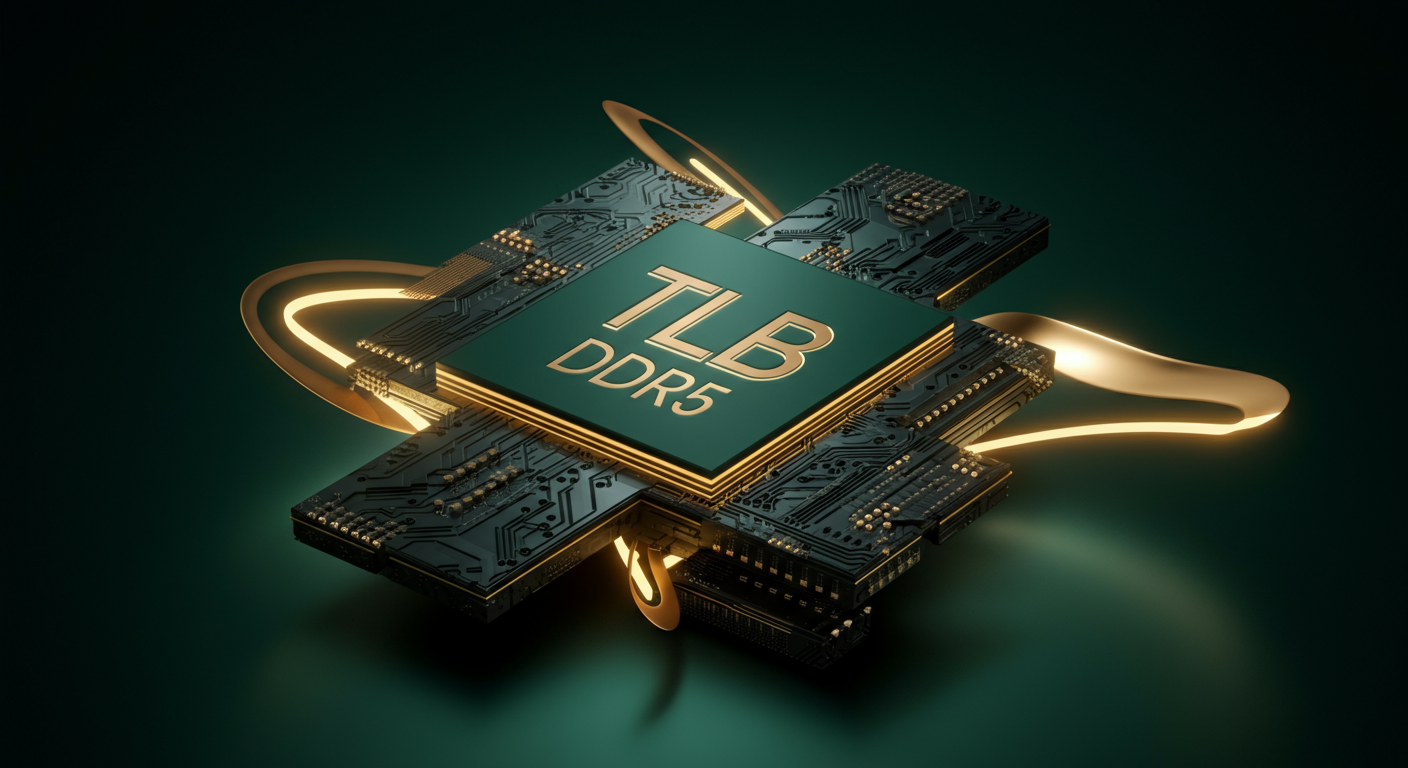 티엘비 투자 분석 AI 일러스트