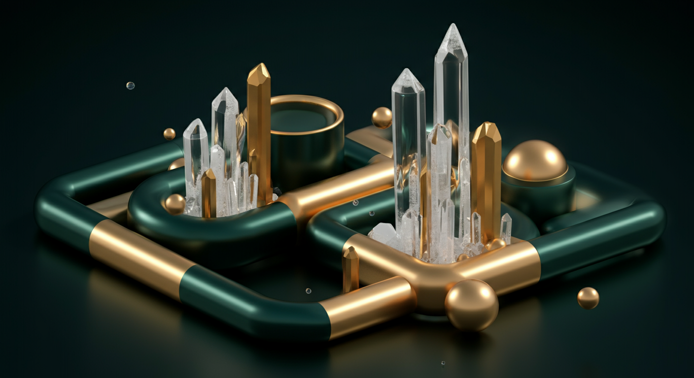 하나금융지주 투자 분석 AI 일러스트