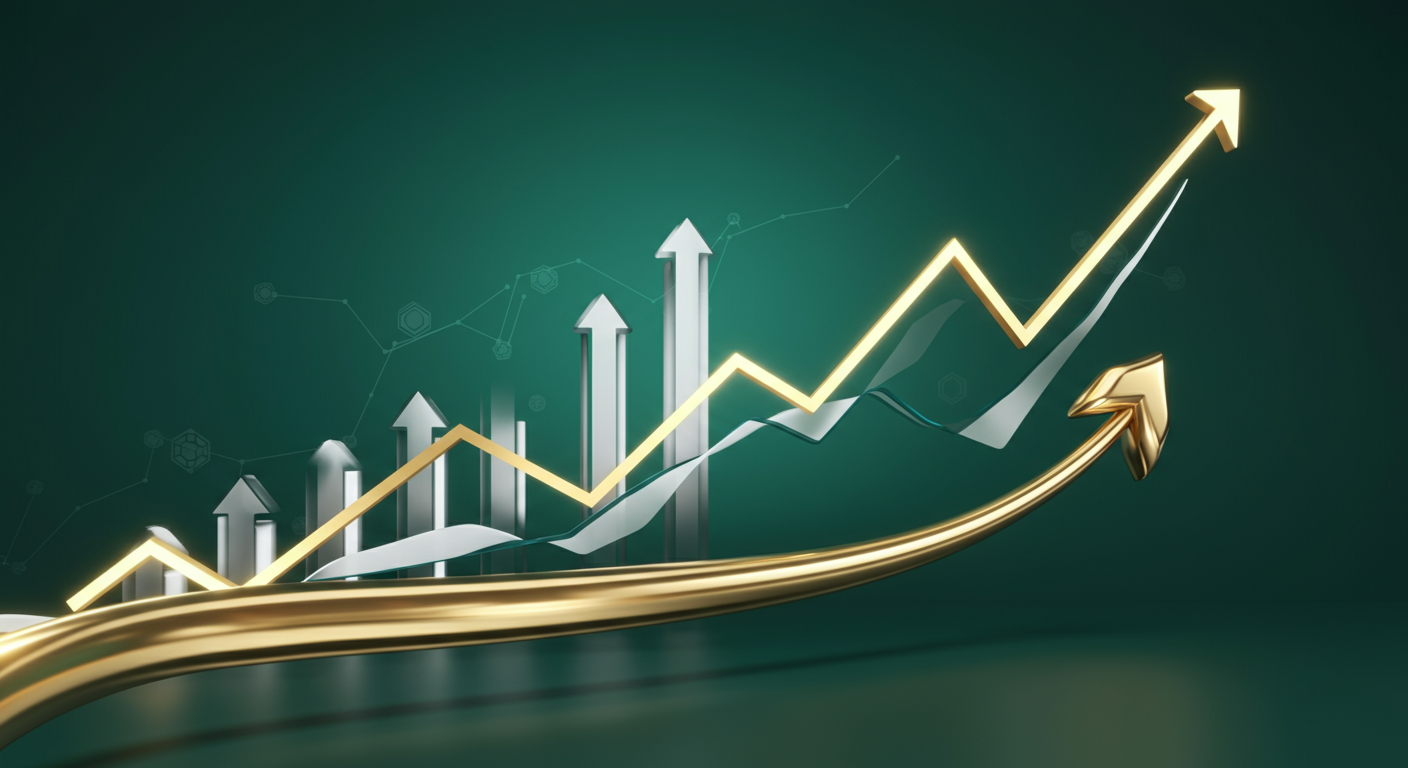 한국가스공사 투자 분석 AI 일러스트