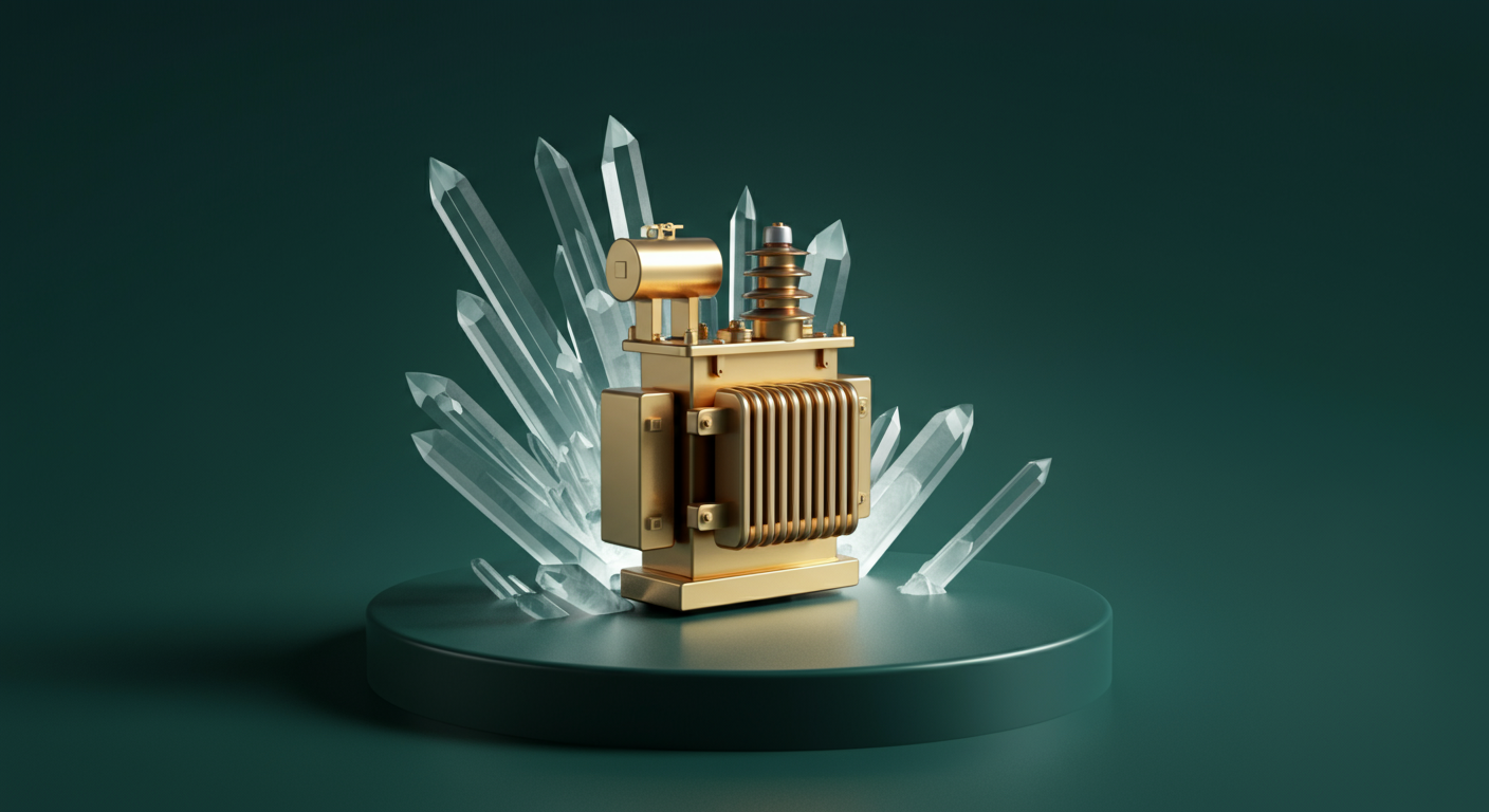 HD현대일렉트릭 투자 분석 AI 일러스트