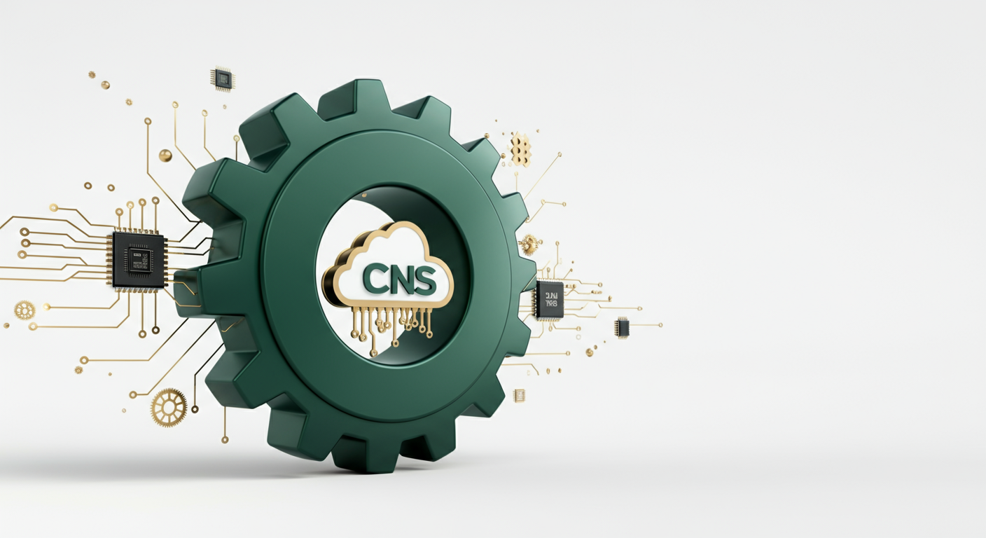 LG씨엔에스 투자 분석 AI 일러스트