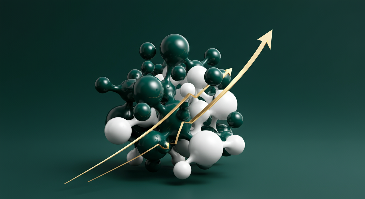 LG씨엔에스 투자 분석 AI 일러스트
