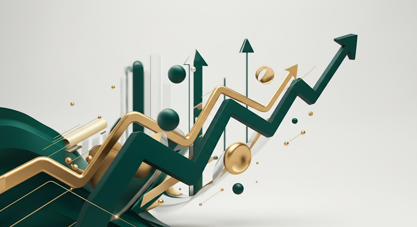 LG유플러스 투자 분석 AI 일러스트