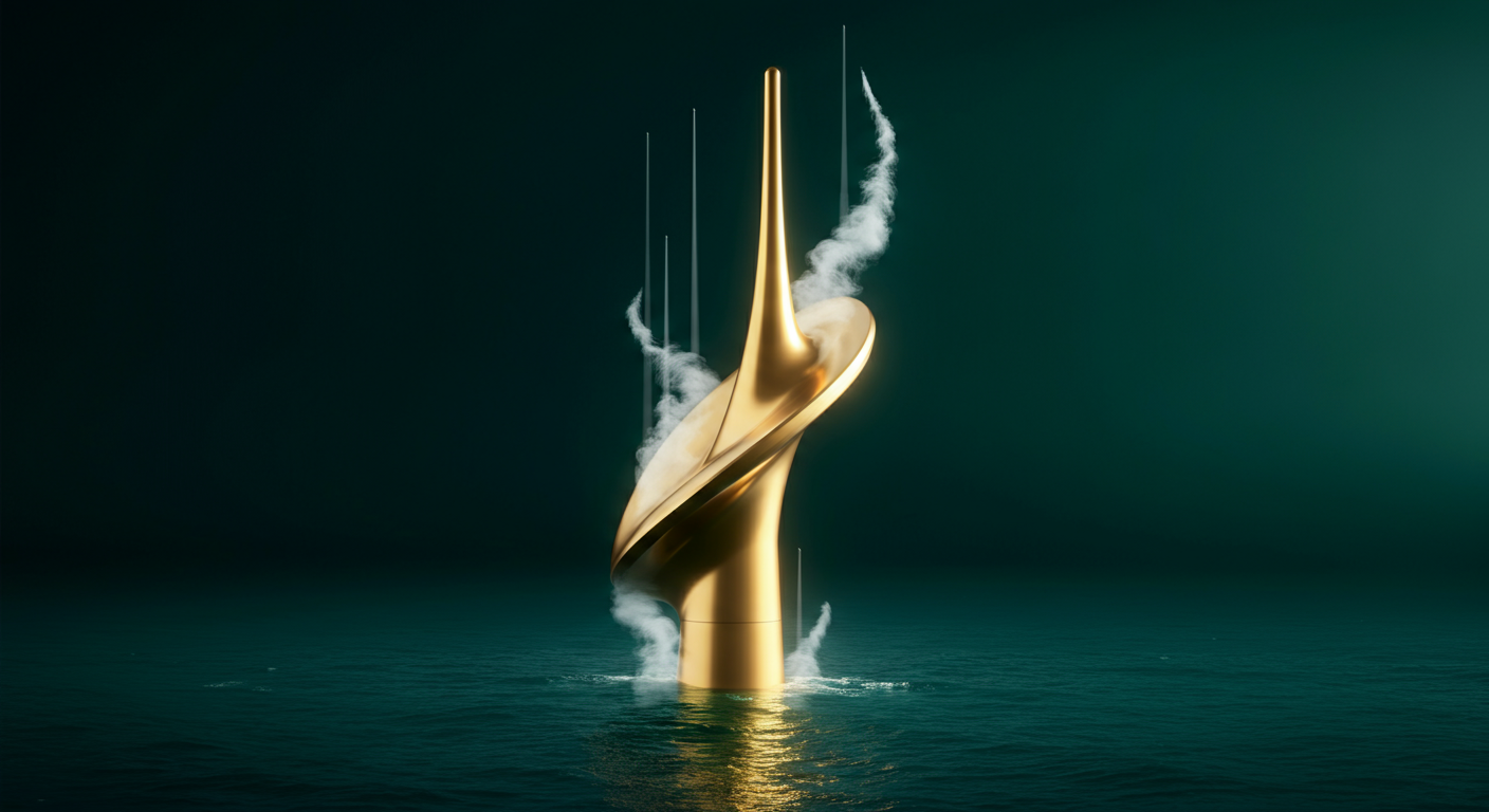 SK오션플랜트 투자 분석 AI 일러스트