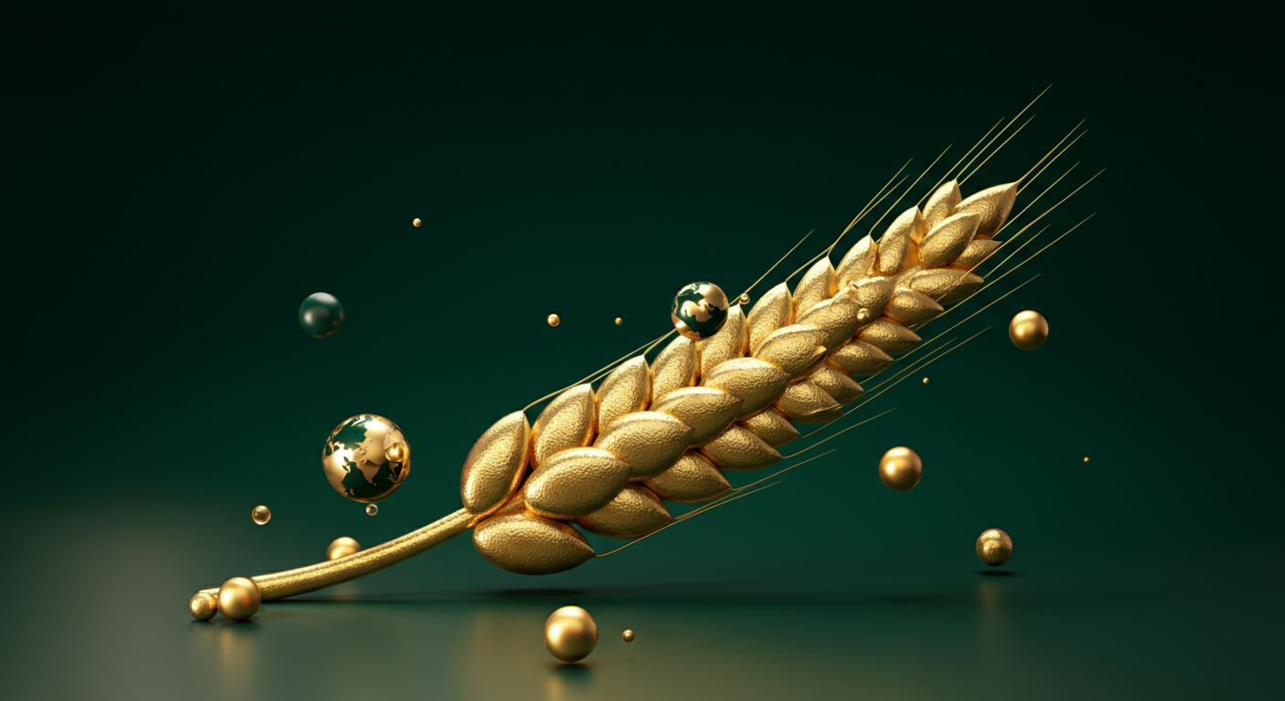 오리온 투자 분석 AI 일러스트