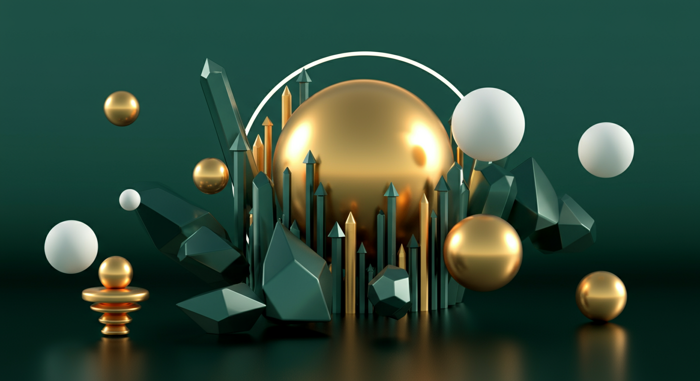 하이브 투자 분석 AI 일러스트