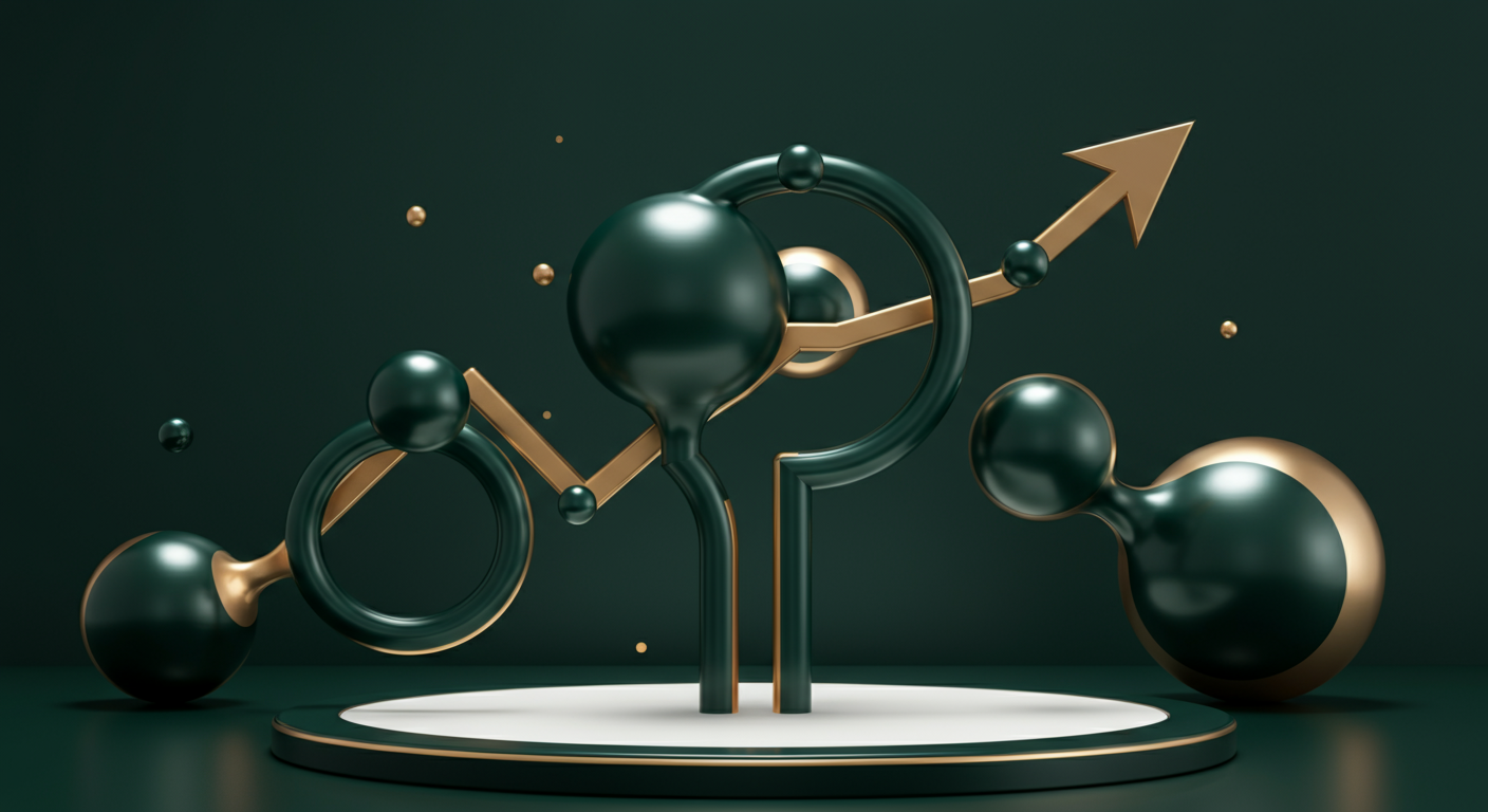 헥토이노베이션 투자 분석 AI 일러스트