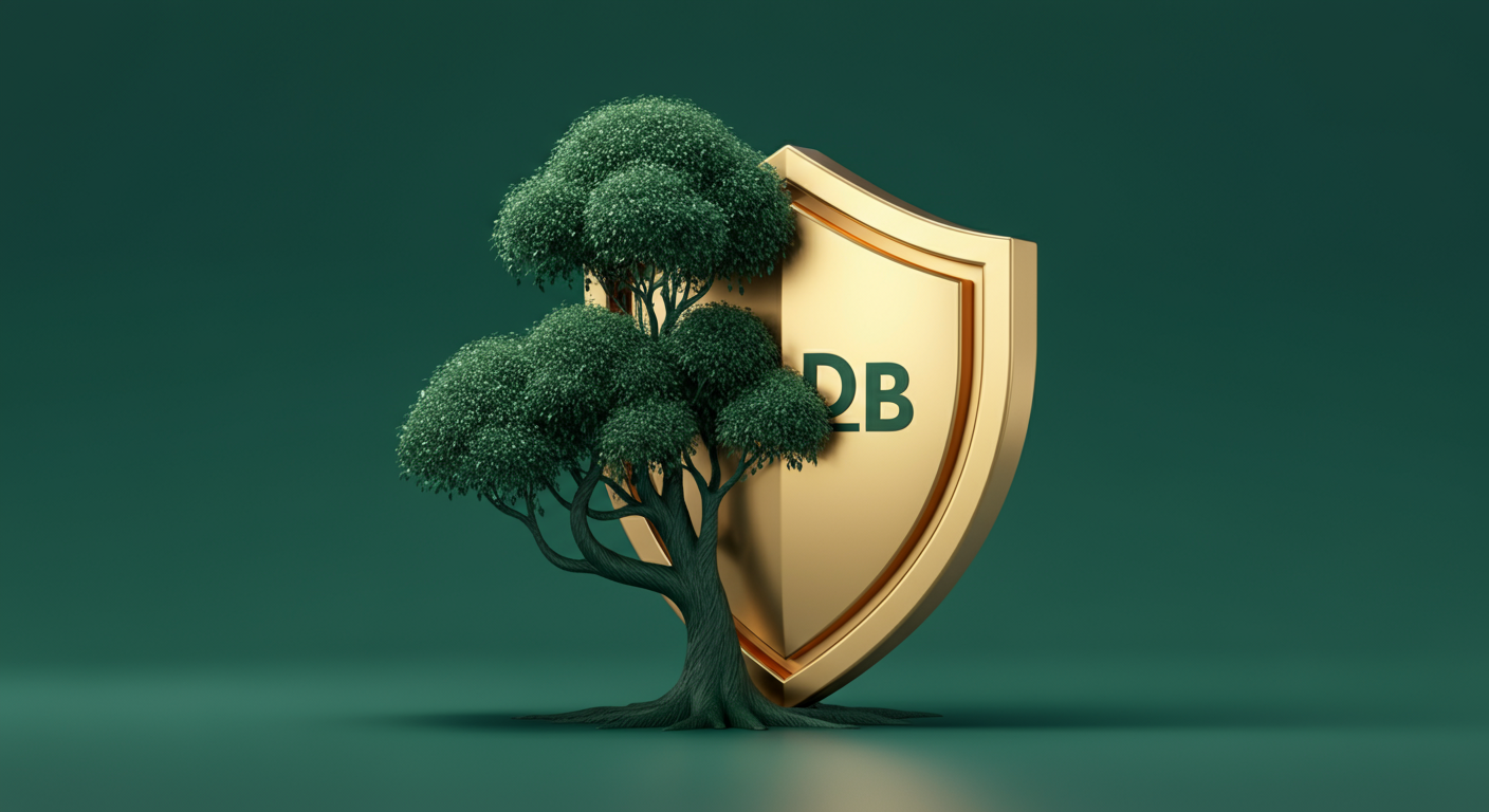 DB손해보험 투자 분석 AI 일러스트